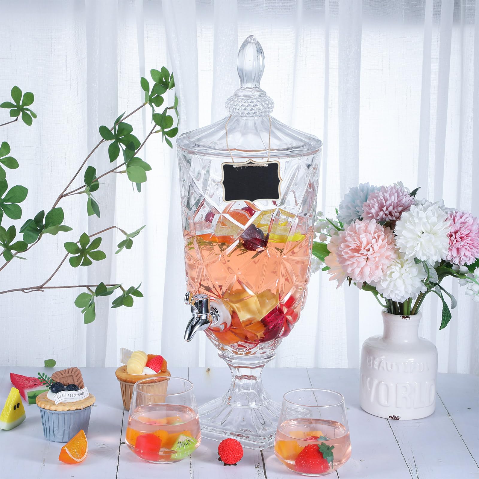 Amazon.com | Zhehao 2 Pcs Drink Dispensers for Parties 1.3 Gallon